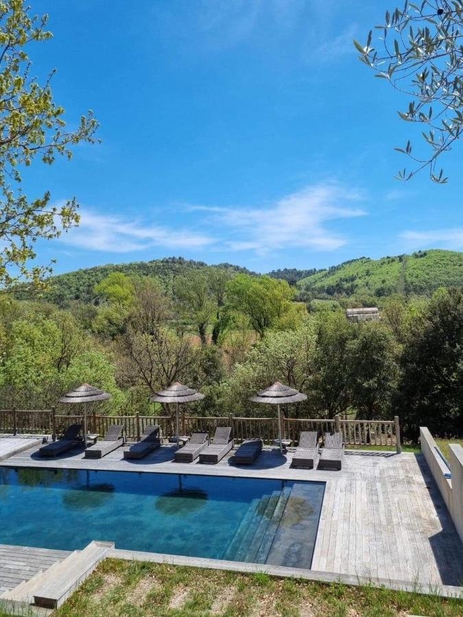 La Maison Des Collines 普罗旺斯地区阿莱马尼 外观 照片